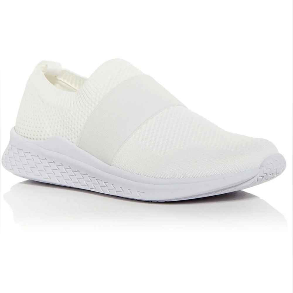 New in Box Urban Sport By J/ Slides White Slip-On Sneakers